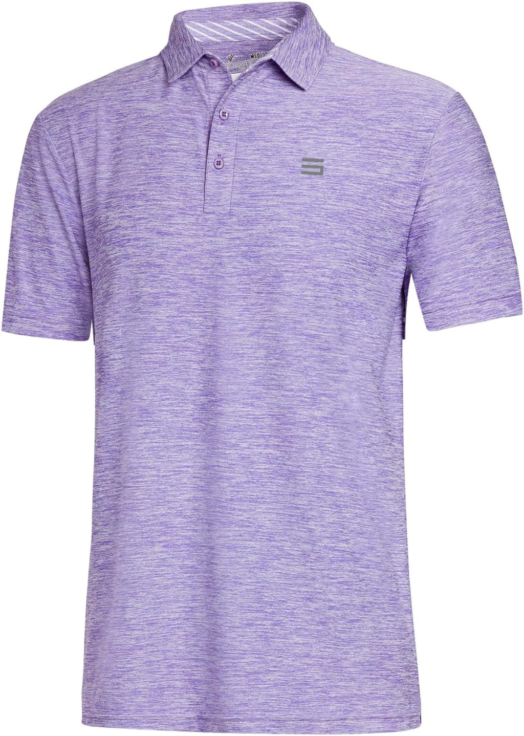Golf Shirts for Men - Dry Fit Short-Sleeve Polo, Athletic Casual Collared T-Shirt